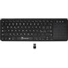 TECHMADE Tastiera Wireless con Touchpad Multidirezionale