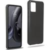 REY Cover in Gel TPU Nera per Motorola Moto Edge 30 Neo - Moto Edge 30 Lite, Ultra Sottile 0,33 mm, Morbido Flessibile, Custodia Silicone