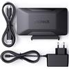 Inateck Adattatore da SATA a USB 3.2 Gen 2, Cavo Adattatore per Disco Rigido da 2,5/3,5 Pollici SSD/HDD, Adattatore di Alimentazione 12V/2A Incluso, trasferimento bidirezionale