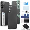 RongZy Coperchio Batteria Ricambio per Samsung Galaxy S22 5G Parte di Ricambio della Alloggiamento Copribatteria Posteriore con Strumento (Nero)