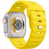 MoKo Cinturino Ocean Compatibile con Apple Watch Ultra 3/2/1 49mm, S11/S10 46mm, 9/8/7 45mm, SE3/SE2/SE/6/5/4 44mm, 3/2/1 42mm, Cinturini di Ricambio Sportivi in Silicone per Uomo Donna