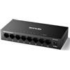 Tenda Switch Ethernet Smart Managed Gigabit 8 Porte, VLAN e QoS, Cloud