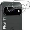 Lutree per Google Pixel 11 Pellicola Fotocamera, 2 Pezzi | Durezza 9H HD Lente Protettiva, Anti-Graffio Senza Bolle Fotocamera Protezione Vetro Temperato -Transparent