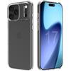 Captor Cover iPhone 17 Pro Max, Custodia Trasparente in Silicone Morbido, Anti-Ingiallimento, Flessibile e Resistente per iPhone 17 Pro Max Cover (Bordi Rialzati)