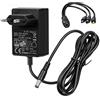 Carbosing 9 V 2 A Adattatore di alimentazione caricatore trasformatore compatibile con cyclette Care CYD-0900500E Nero
