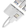 WASRUYI Adattatore per Lightning USB(3in1)per iPhone14 pro OTG 3.0 trasferire dati per Apple MFi Certified ricarica cavo chiavetta tastiera mouse USB-A lettore schede fotocamera memoria per iPad caricatore 3