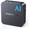 Thomson AI W3 Mini PC ΑΜD Ryzen 7 260(5,1 GHz), 32GB DDR5 5600MHz 1TB SSD