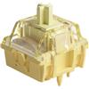 Akko V5 Creamy Yellow Switch Tastiera Meccanica LED 5 Pin 50gf | Switch Lineari Lubrificati Cream Yellow V5, Tasti MX per Tastiere Meccaniche Gaming (45pcs)