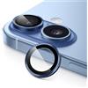 JETech Pellicola Fotocamera per iPhone 17, Blu, 1 Set