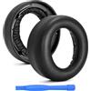 MMOBIEL Cuscinetti Auricolari di Ricambio per Sony PlayStation 5 3D Pulse Wireless Headset PS5 Cuffie di MMOBIEL - Protein PU Cuscinetti - Padiglioni Cuffie - Nero