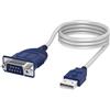 SABRENT Cavo da USB a Seriale [9 Pin] DB 9 RS 232, Convertitore Chipset Prolifico con Dadi Esagonali, [Windows 11/10/8.1 8/7/VISTA/XP, Mac OS X 10.6 e Versioni Successive] 1,8 m (CB-9P6F)