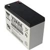 YUASA Batteria ricaricabile al piombo REC10 - 12 con 12 Volt e 10 AH, 6,3 mm FASTON Connettori contatti