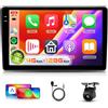 Hodozzy 【4+128G】Hodozzy Carplay Autoradio per Fiat Ducato/Peugeot Boxer/Citroen Jumper 2011-2022, 9 Pollici Schermo In-Cell Stereo Auto Bluetooth 5.0 con Android Auto/EQ/GPS/Wifi/RDS/USB/SWC
