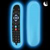 Hydream Custodia in Silicone Compatibile con Sky Q Telecomando EC202 / EC201 Smart TV Vocale Telecomando Guscio per Sky Q Voice Remote Protettiva Cover Antiurto Anti-Scivolo Cassa Copertura(Blu Fluorescente)