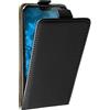PhoneNatic Copertura di Cuoio Artificiale Compatibile con Nokia 7.1 - Flip-Case Nero - Cover Cover