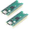 AYWHP 2 schede di sviluppo R-Pi RP2040 Pico, processore R-Pi RP2040 Dual Core ARM Cortex M0+, con una velocità di clock fino a 133 MHz, memoria flash Quad SPI da 2 MB