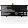HUBEI AA-PBAN2HE Batteria per laptop | Sostituzione per Samsung Galaxy Book Go 340XDA NP340XLA XE340XDA-KA3US-RB XE340XDA-KA1US XE340XDA-KA3 XE340 Series(7.7V 37Wh)