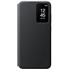 Samsung Smart View Wallet Case custodia a portafoglio con finestra di visione notifiche per Galaxy S24+, Black