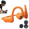 Generico E12 Smart Bone Conduction Headphones with AI, Ip54 Waterproof (orange)