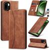 Jasonyu Cover per OnePlus 15R, Portafoglio PU Pelle Custodia, Marrone | Flip Libro, Slot Porta Carte, Magnetica, Funzione Supporto, TPU Antiurto