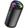 aowoka Cassa Bluetooth 5.4 Potente 20W, Doppio Driver Basso, 20H Autonomia, Casse Bluetooth Portatile con 2 EQ Modalità+Display Digitale, 7 RGB, TF, Accoppiamento TWS, Altoparlante Bluetooth da Esterno Feste