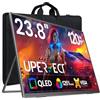 UPERFECT 24 120Hz QLED Monitor Portatile, FHD 1080P 125% sRGB 2000:1