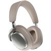 Bowers & Wilkins Px8 S2, Cuffie Wireless con Cancellazione del Rumore, Bluetooth Audio, e Ricarica Rapida, 30 Ore di Riproduzione ad Alta Risoluzione con Microfono Integrato - Warm Stone