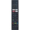 AULCMEET Telecomando sostitutivo Adatta per RCA Android Smart TV RS24H1-UK RS32F3-UK RS43F3-UK RS50F3-UK RS24H1 RS32F3 RS43F3 RS50F3