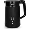 Bear Bollitore elettrico 1800 W-2200 W, 1,7 l, 45 °C ~ 100 °C, con 6 regolazioni di temperatura, spegnimento automatico e funzione di mantenimento in caldo, acciaio inox 304, protezione asciutta