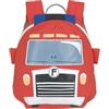 Lässig Piccolo zaino per bambini per la scuola materna con cinturino da 2 anni, 20 x 9 x 24 cm, 3,5 L, Rosso (Fire Engine)