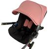 Generic Compatibile con Doona Coprisedile per auto, ricambio per cappa e accessori per passeggino, 1 baldacchino + 2 spalline, parasole traspirante e resistente, per viaggi e uso quotidiano dei bambini