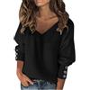 Generico Maglie Donna Elegante a Collo Alto Intrecciato Casual Lavorato a Maglia per Autunno e InvernoPullover Maglione Lavorato Maglia