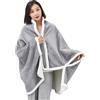 SJTJSPX Coperta a scialle, coperta indossabile a spalla, poncho da donna, caldo mantello in pile invernale, scialli con bottoni, poncho oversize per anziani, donne, bambini, per casa e viaggi