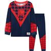 Get Trend Ghost Spider & Spidey Pigiama Bambino, Maglietta Manica Lunga e Pantaloni, Caldo Abbigliamento da Casa, Regalo Ragazzo