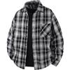 Zanisouta Camicia in flanella da uomo a quadri Felpa Cowboy Camicia casual Western Camicia da lavoro Vintage Camicia a maniche lunghe Leggera Camicia tradizionale Button Down Top Traspirante Camicia