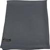 CJ Apparel - Scialle con frangia, tinta unita, sciarpa avvolgente, stola, pashmina, copertura per testa e viso, Colore: nero antracite., Etichettalia unica