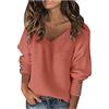 Generico Maglie Donna Elegante a Collo Alto Intrecciato Casual Lavorato a Maglia per Autunno e InvernoPullover Maglione Lavorato Maglia