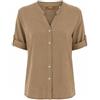 Yes Zee Camicia Marrone Fango L
