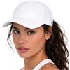 TOP-EX ChicPony™ UVCoolix - Berretto da baseball da donna, rinfrescante, UPF50+, leggero, traspirante, per capelli spessi, sport, golf, corsa