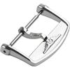 ROUREOX Fibbia Orologio in Acciaio Inox - Chiusura Ardiglione Classica Lucida per Cinturini Piccoli - Stile Vintage per Longines-Argenteo 16mm