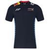 Castore Red Bull Racing - Maglietta Ceca Pérez originale Formula 1 ufficiale 2024 (MX/US, Alfa, Grande, Night Sky), Blu mezzanotte, M