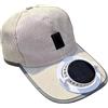 Generico Cappello Solare con Ventola,Traspirante Ricaricabile Comodo Regolabile - Cappelli da Uomo per Esterno,per Spiaggia, Picnic, Campeggio, Escursioni, Ciclismo, Passeggiate