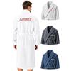 KDO MAGIC Accappatoio da bagno personalizzato per uomo | Idea regalo | 100% cotone | Nome ricamato | Regalo per la festa del papà | Papà | Nonno | Compleanno | Natale