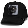 Goorin Bros. Cappello Moon Panther 101-1450 Con Visiera 100% Lana Nero Taglia Unica