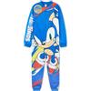 Get Trend Sonic The Hedgehog Tuta Intera Bambino 4-10 Anni, Pile Pigiama Intero Bambini con o Senza Cappuccio, Regalo Ragazzo (4-5 Anni, Blu Speed Sonic)
