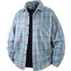Zanisouta Camicia in flanella da uomo a quadri Felpa Cowboy Camicia casual Western Camicia da lavoro Vintage Camicia a maniche lunghe Leggera Camicia tradizionale Button Down Top Traspirante Camicia