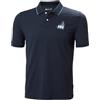 Helly Hansen HP Figari Polo da Vela Uomo (IT, Testo, L, Regular, Regular, Navy/Blue Marine)