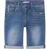 Name It - Nkmtheo Xsl DNM L Shorts 6622-cl Noos, Pantaloncini Bambini e Ragazzi