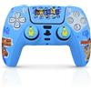 UTMOSTXP Cover Compatibile con Controller PS5 (Blue) | Silicone morbido e confortevole, accessori per controller Play 5, accessorio compatibile con controller originale Play 5