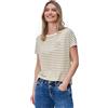 Street One Maglietta a Righe Safari Beige 42